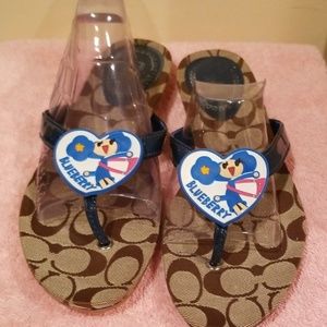 Coach sandals